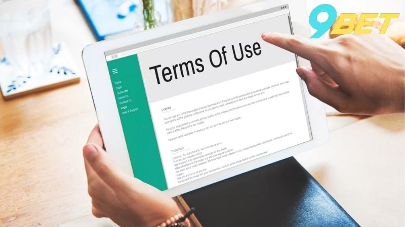 Điều Khoản Sử Dụng 9bet - Quyền Lợi Và Nghĩa Vụ Thành Viên 2 Quy định chung